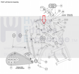 Cybex Life Fitness Elliptical Tolerance Ring FC030003-hydrafitnessparts