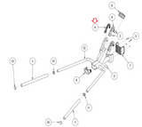 Cybex PP-DIP PP-STP Home Gym Strength System Hook Cover With Boss 9123302-hydrafitnessparts