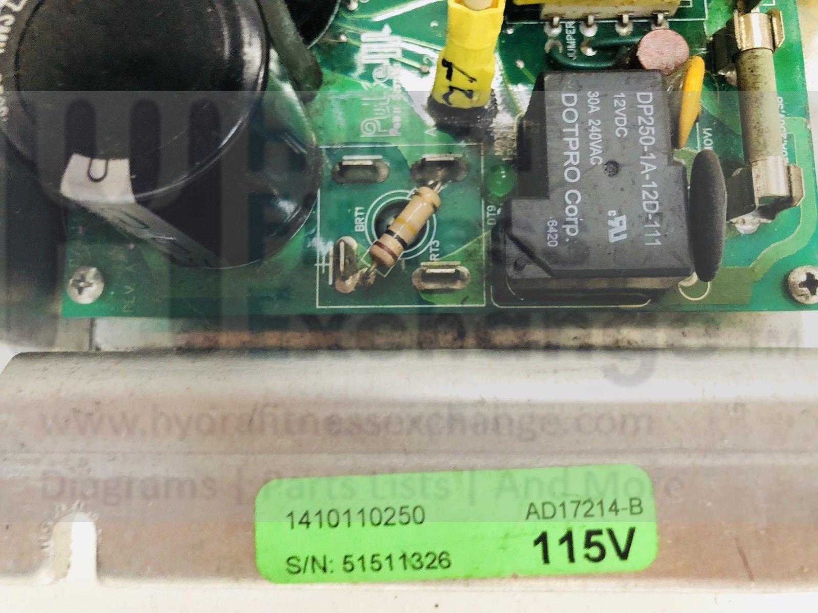 Cybex Pro 530t 520t 550t Treadmill Lower Controller Control Board