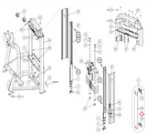 Cybex Strength System Guard Increment Weight 11040-572-hydrafitnessparts