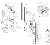 Cybex Strength System Guard Top Increment Weight 11040-578-hydrafitnessparts