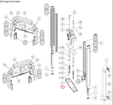 Cybex Strength System Home Gym Stop Guard 12102-339-hydrafitnessparts