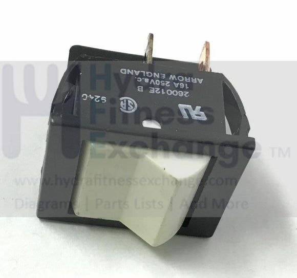 Cybex Tectrix 4000 17733 Upright Stepper Power Entry On Off Switch-hydrafitnessparts