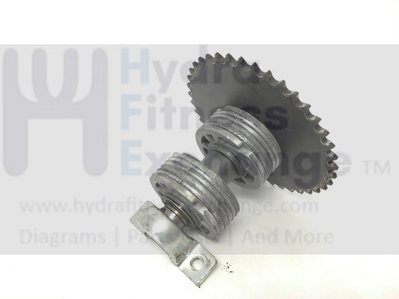 Cybex Tectrix 4000 17733 Upright Stepper Transmission W/ Bearings-hydrafitnessparts