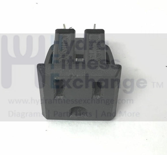 Cybex Tectrix 4000 17733 Upright stepper Courtesy Power Entry Plug-hydrafitnessparts