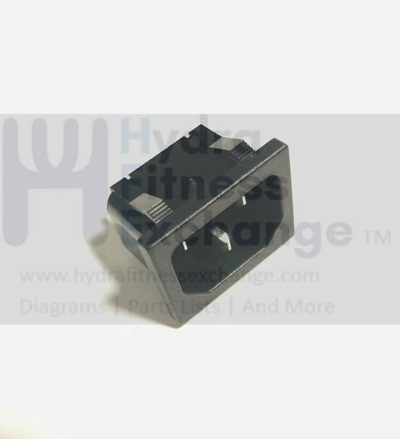 Cybex Tectrix 800S-CT Elliptical Power Supply Entry Input Socket C13 701W-X2/02-hydrafitnessparts
