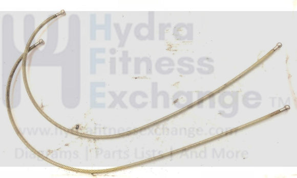 Cybex Tectrix Climbmax Stepper Step Machine Spring Drive Cable Set-hydrafitnessparts