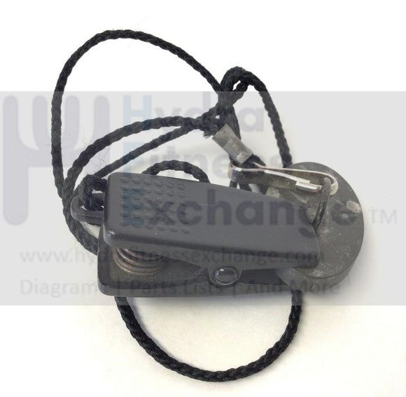 Cybex Trotter 300T 550T Treadmill Magnetic Safety Key Lanyard HX-14980-hydrafitnessparts