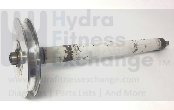 Cybex Trotter 440 C1-7142 Treadmill Front Drive Roller with Pulley Trot440FR-hydrafitnessparts