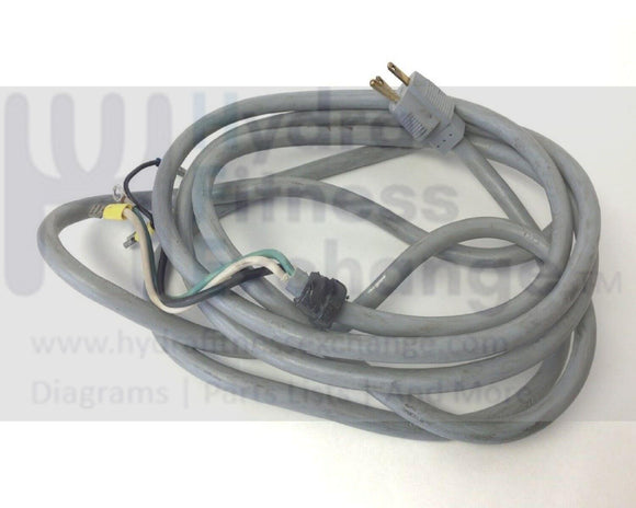 Cybex Trotter 540ST Treadmill Power Cord 540ST-PC-hydrafitnessparts