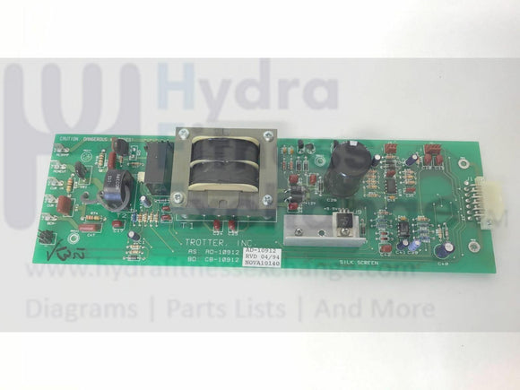 Cybex Trotter 540ST Treadmill Power Supply Control Board AD-10912-hydrafitnessparts