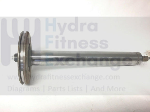 Cybex Trotter 545T Treadmill Front Drive Roller With Pulley-hydrafitnessparts