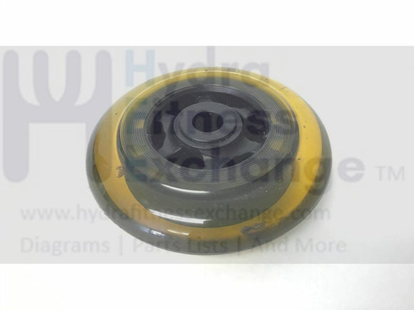 Cybex Upright Stepper Wheel Front Molded CW-50026-hydrafitnessparts