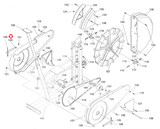DP Airgometer Stationary Bike Left Foot Pedal Crank Arm 31183767-hydrafitnessparts