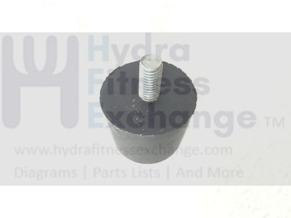 Diamondback 1100ES Upright Stepper 2001 Leveler Foot Bumper-hydrafitnessparts