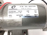 Diamondback 1200T 1600T Treadmill DC Drive Motor with Flywheel 9001095-hydrafitnessparts