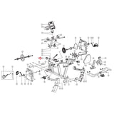 Diamondback 500SR Recumbent Bike Console Mast Boot Low Neck 22-50-215-hydrafitnessparts