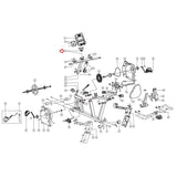 Diamondback 500SR Recumbent Bike Console Mast Mount 22-50-117-hydrafitnessparts