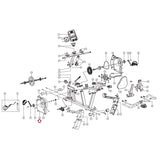 Diamondback 500SR Recumbent Bike Left Front Shroud Cover 22-50-233-hydrafitnessparts