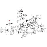 Diamondback 500SR Recumbent Bike Main Flywheel Pulley Metal 22-50-285-hydrafitnessparts