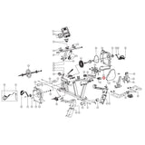 Diamondback 500SR Recumbent Bike Seat Bottom Pad 22-50-265-hydrafitnessparts