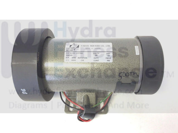 Diamondback 500Tm Treadmill DC Drive Motor with Flywheel A4D06-hydrafitnessparts