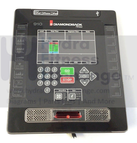 Diamondback 910SR 910UB Recumbent Bike Display Console Assembly 22-22-1246-hydrafitnessparts