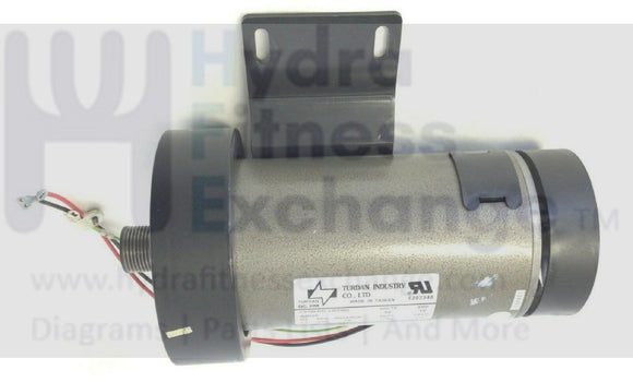 Diamondback FT200LE 500Tm Treadmill Turdan DC Drive Motor with Flywheel A4D06-hydrafitnessparts
