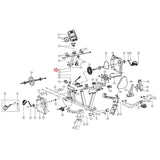 Diamondback R8 500SR Recumbent Bike Mono Cable Jack Wire Harness 2 Pin 22-50-217-hydrafitnessparts