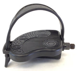 Diamondback U6 500SR Recumbent Bike Left Foot Pedal with Strap 22-50-281-hydrafitnessparts