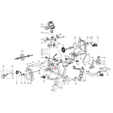 Diamondback U6 R8 500SR Recumbent Bike RPM Speed Sensor Reed Switch 22-50-175-hydrafitnessparts