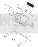 Domestic shiNordictrack Proform Treadmill Console Base Cover 255246 71339-hydrafitnessparts