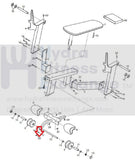 EPIC FreeMotion Treadmill Button Head Bolt Screw 3-8-X-1.75 GZ1012-19-hydrafitnessparts