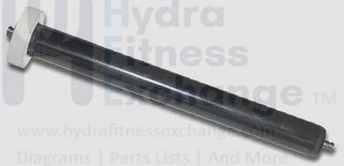 EPIC View 550 Treadmill Front Roller Model Number EPTL097060 Part Number 248934-hydrafitnessparts