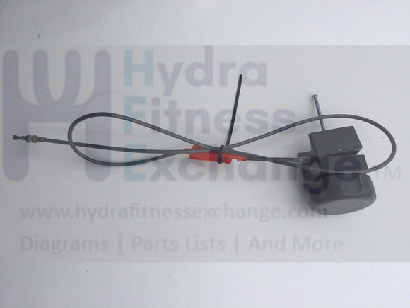 Endurance E4 Elliptical Magnetic Brake Cable Assembly and Turn Knob-hydrafitnessparts
