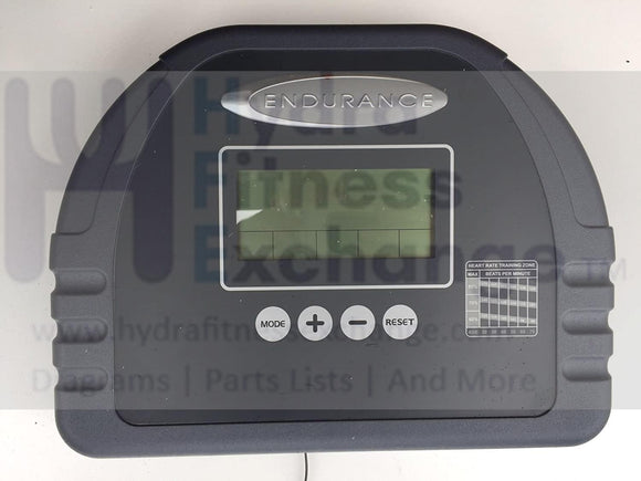 Endurance E4 Elliptical Upper Display Console Screen and Electronic Board-hydrafitnessparts
