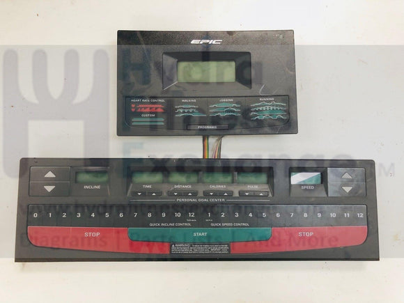 Epic - 425 MX Weider 130 XTB Treadmill Display Console Includes the Top Bottom Components 236026-hydrafitnessparts