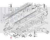 Epic FreeMotion A30T t6.2 Treadmill Rear Cap MFR-111732 325825-hydrafitnessparts