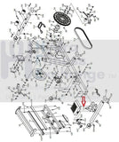 Epic FreeMotion Gold's Gym EPEL129120 Elliptical Snap Fastener 286527-hydrafitnessparts