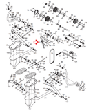 Epic FreeMotion Gold's Gym Elliptical Resistance Motor Brake Tensioner 241949-hydrafitnessparts