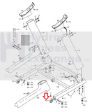 Epic FreeMotion Gold's Gym Health Rider Lifestyler NordicTrack Proform Weider Weslo Treadmill Transport Wheel 0.38 x 3.16 x 0.99 169064-hydrafitnessparts