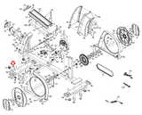 Epic FreeMotion Gold's Gym HealthRider Elliptical Nylon Locknut 5/16" 012056-hydrafitnessparts