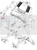 Epic FreeMotion Gold's Gym HealthRider Image Weider Treadmill Screw Bolt 013556-hydrafitnessparts