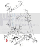 Epic FreeMotion Gold's Gym HealthRider JumpKing Treadmill Nylock Nut 012149-hydrafitnessparts