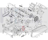 Epic FreeMotion Gold's Gym HealthRider Proform Elliptical Flywheel Axle 284116-hydrafitnessparts