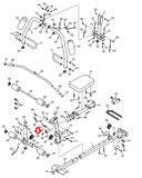 Epic FreeMotion Gold's Gym HealthRider Strength System Cable Pulley 90mm 163633 3.5"-hydrafitnessparts