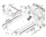 Epic FreeMotion Gold's Gym NordicTrack Treadmill Rear Transport Wheel 191892-hydrafitnessparts