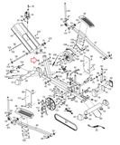 Epic FreeMotion Gold's Gym Proform Elliptical Hex Head Bolt M10x68mm 144781-hydrafitnessparts