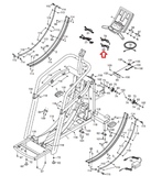 Epic FreeMotion HealthRider Elliptical A/V Audio Video Wire Cable 65" 250777-hydrafitnessparts