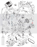 Epic FreeMotion HealthRider Proform Recumbent Bike Right Pedal Crank Arm 296601-hydrafitnessparts